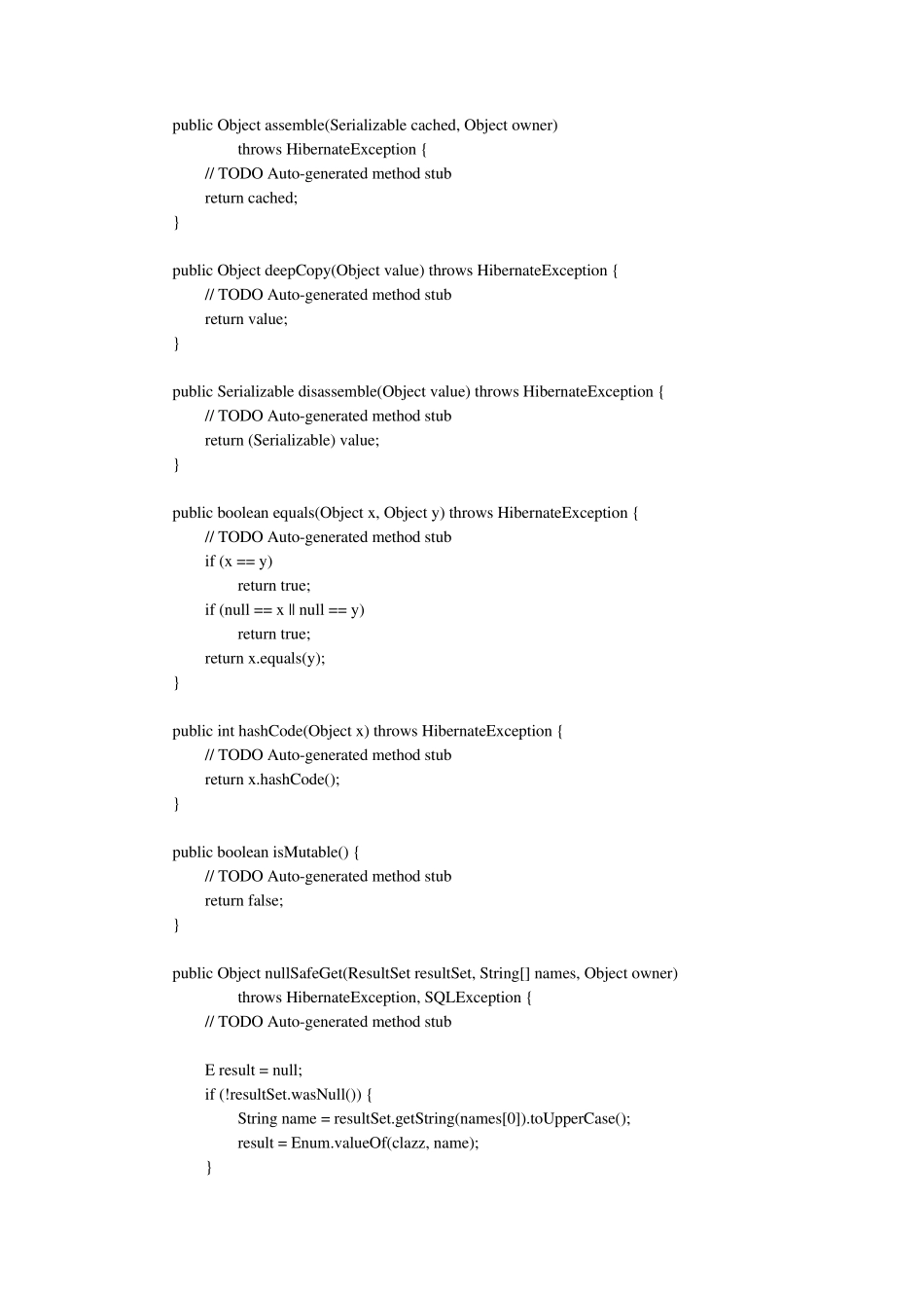 Hibernate如何映射enum(枚举)_第3页
