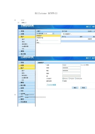 HillstoneSCVPN配置