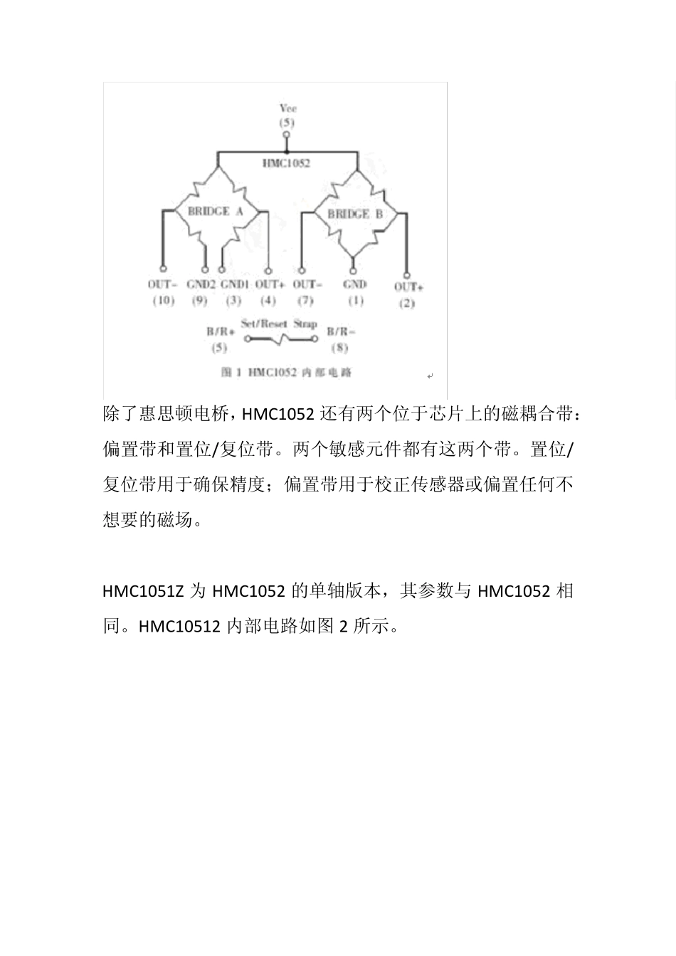 HMC1055系列各向异性磁阻传感器_第3页