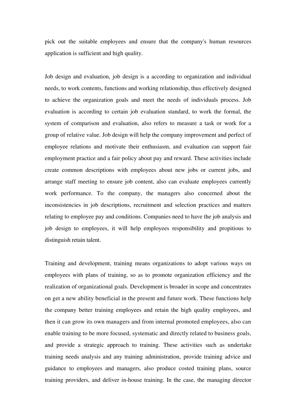 HND人力资源管理报告_第3页