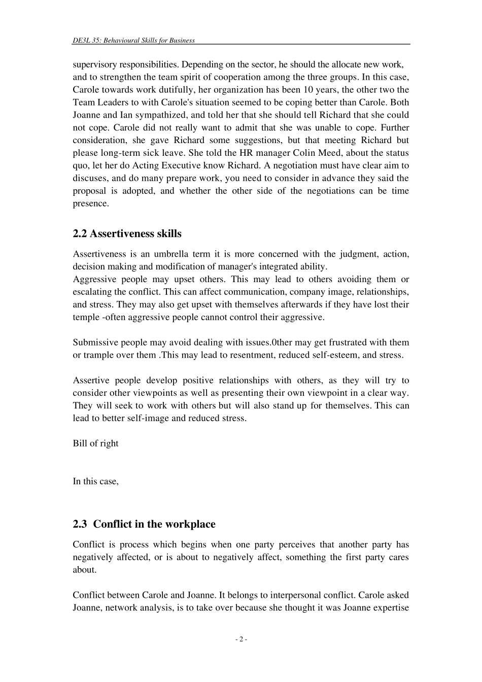 HND商务行为技巧报告_outcome1_第3页