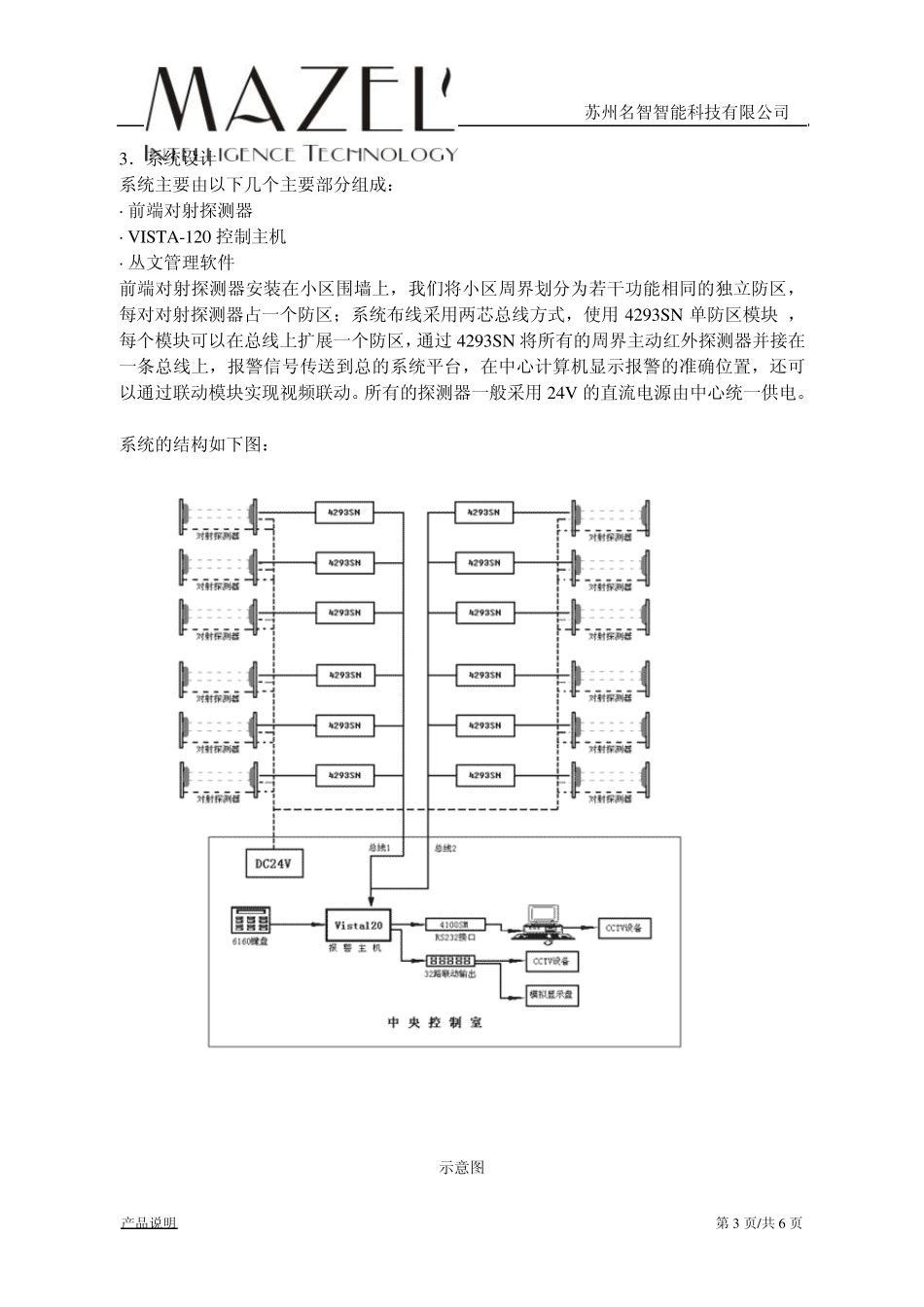 HoneywellVISTA120周界报警系统_第3页