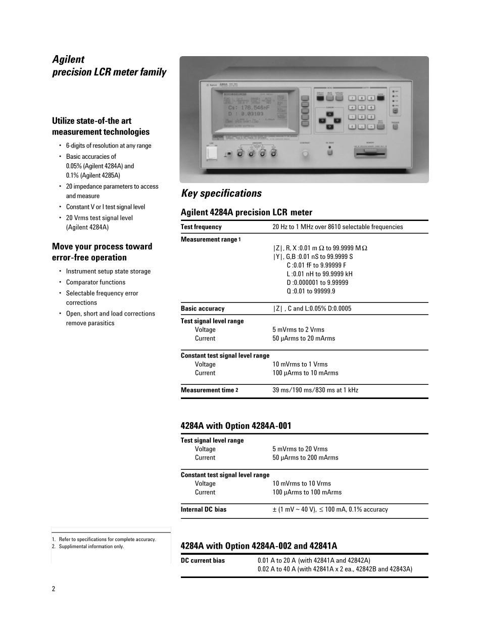 HP4284电桥手册_第2页