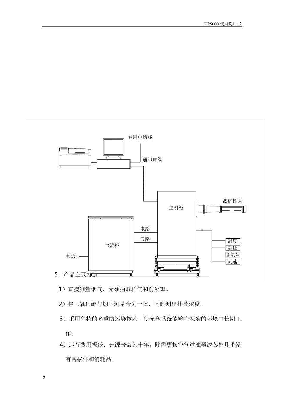 HP5000产品使用说明书_第2页
