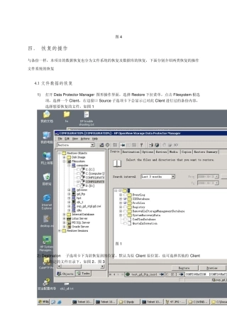 HPDataProtecto操作手册2卷恢复与日志