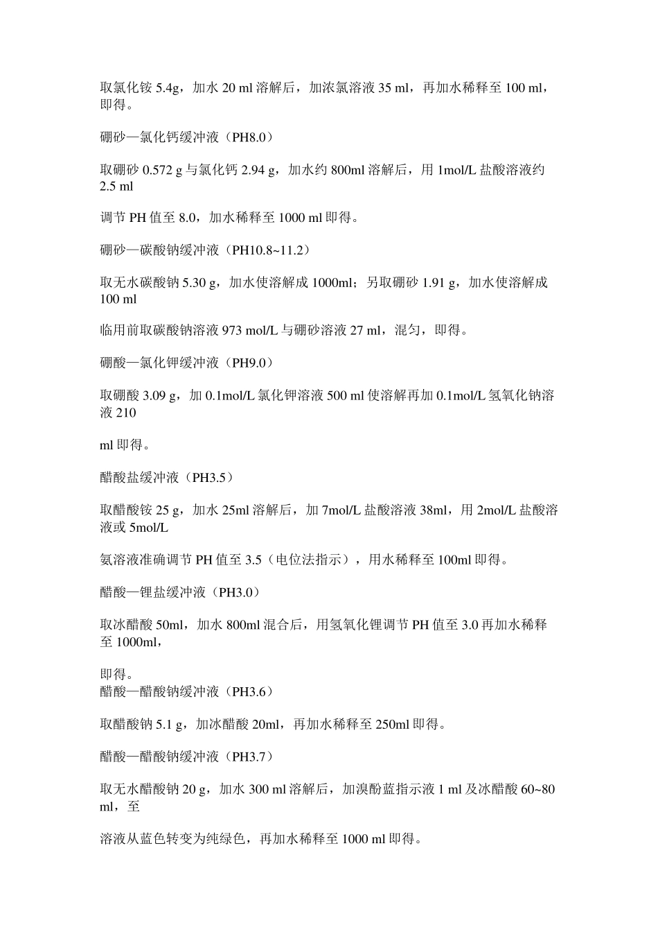 HPLC常用缓冲液_第3页