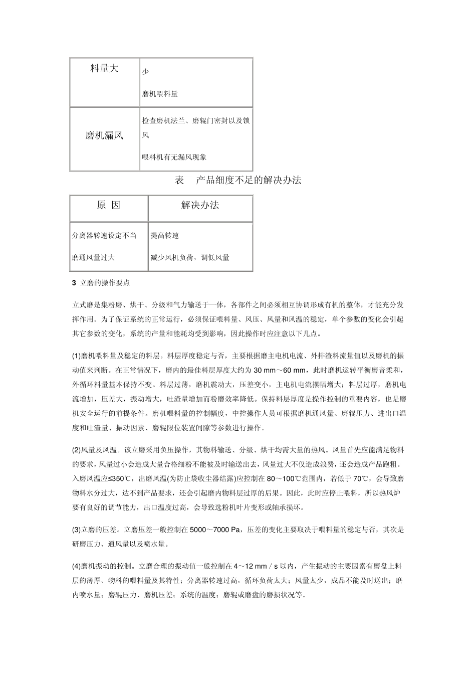 HRM矿渣立磨的调试及操作要点_第3页