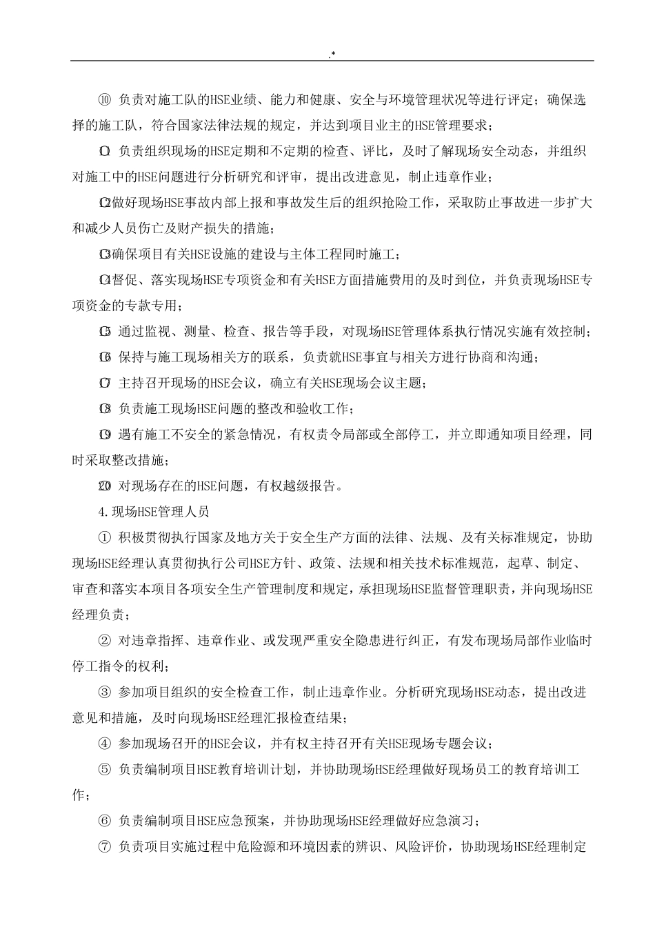 HSE管理计划体系及其措施_第3页