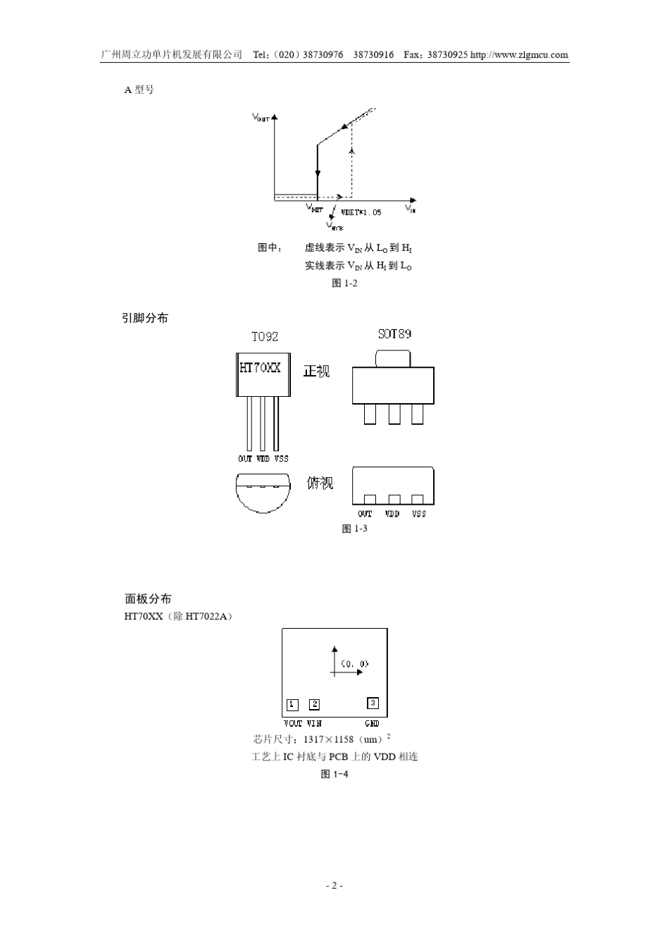 HT70系列微功耗电压检测中文资料_第2页