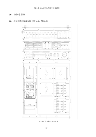 HXD3检修手册_1617控制电器柜、空调机组