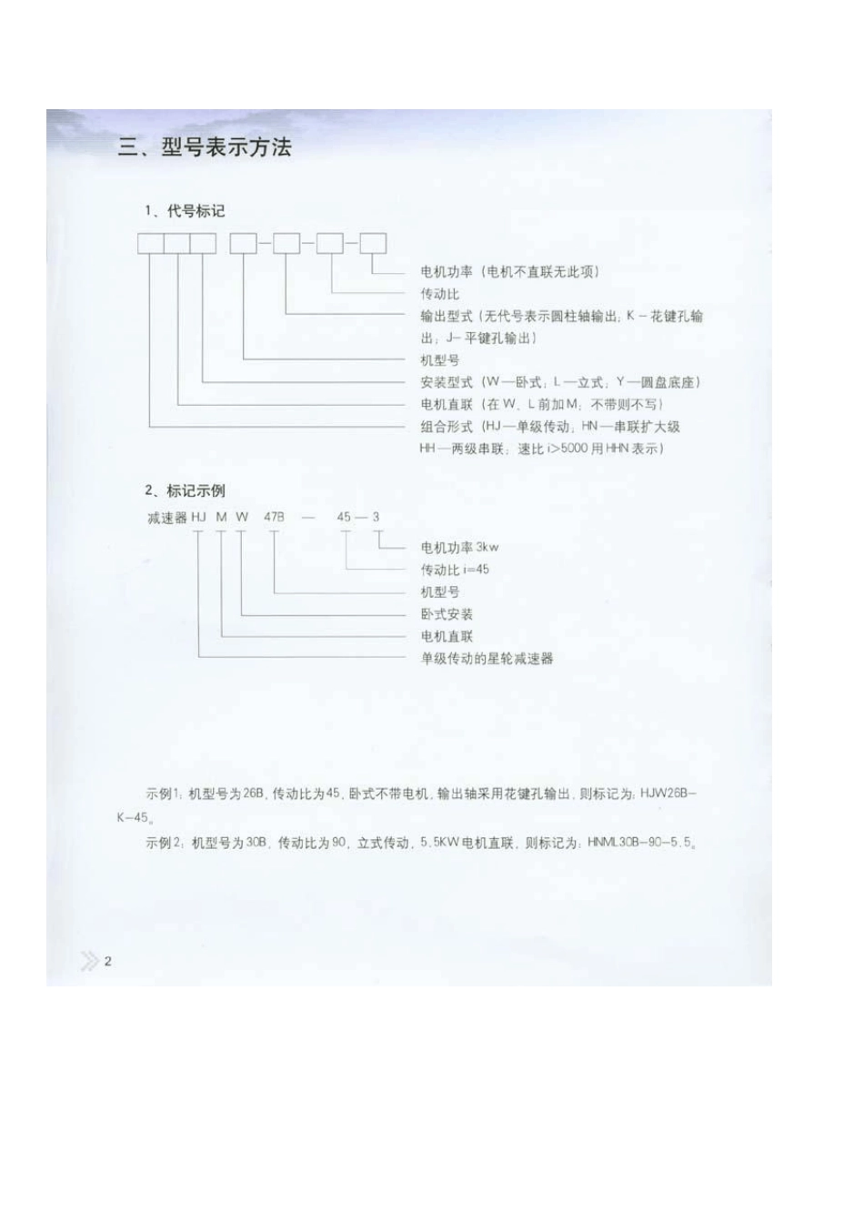 H型星轮减速器样本_第2页