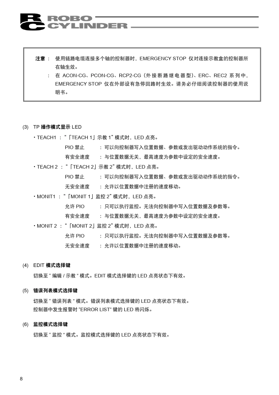 IAI手持编程器CONT使用说明(MJ01781A)_第2页