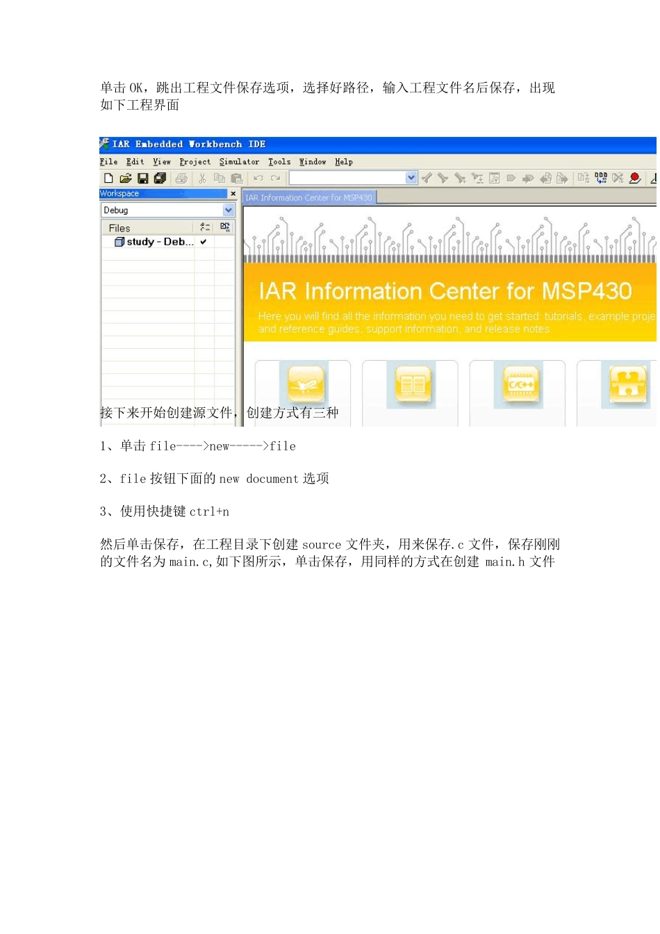 IAR_MSP430_5.3教程_第2页