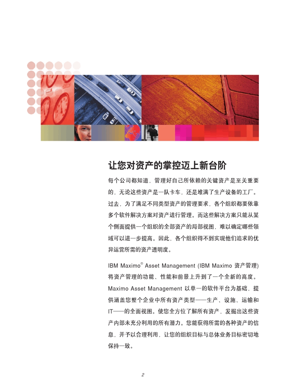 IBMMaximo资产管理解决方案_第2页