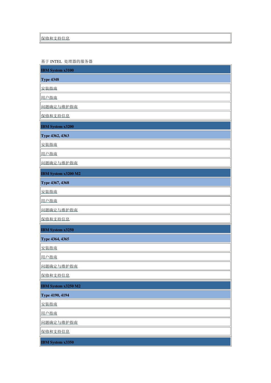 IBMSystemx系列服务器用户手册汇总_第3页