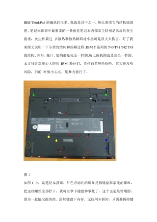 IBMT41拆机过程