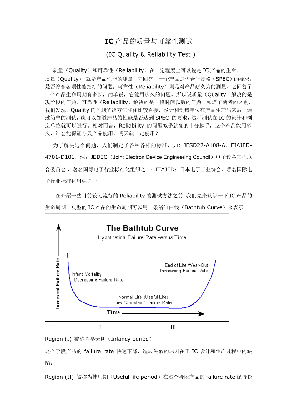 IC产品的质量与可靠性测试_第1页