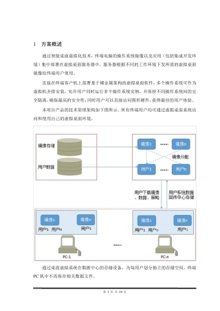 IDV设方案