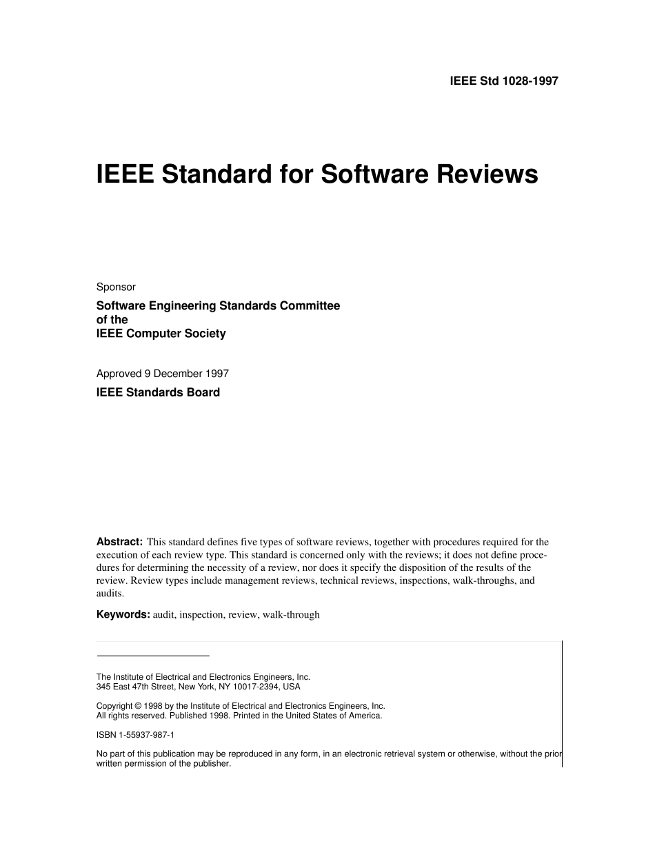 IEEEStandardforSoftwareReviews10281997_第2页