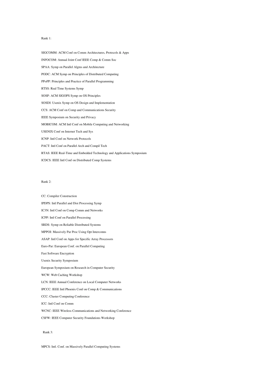 IEEE会议排名_第1页