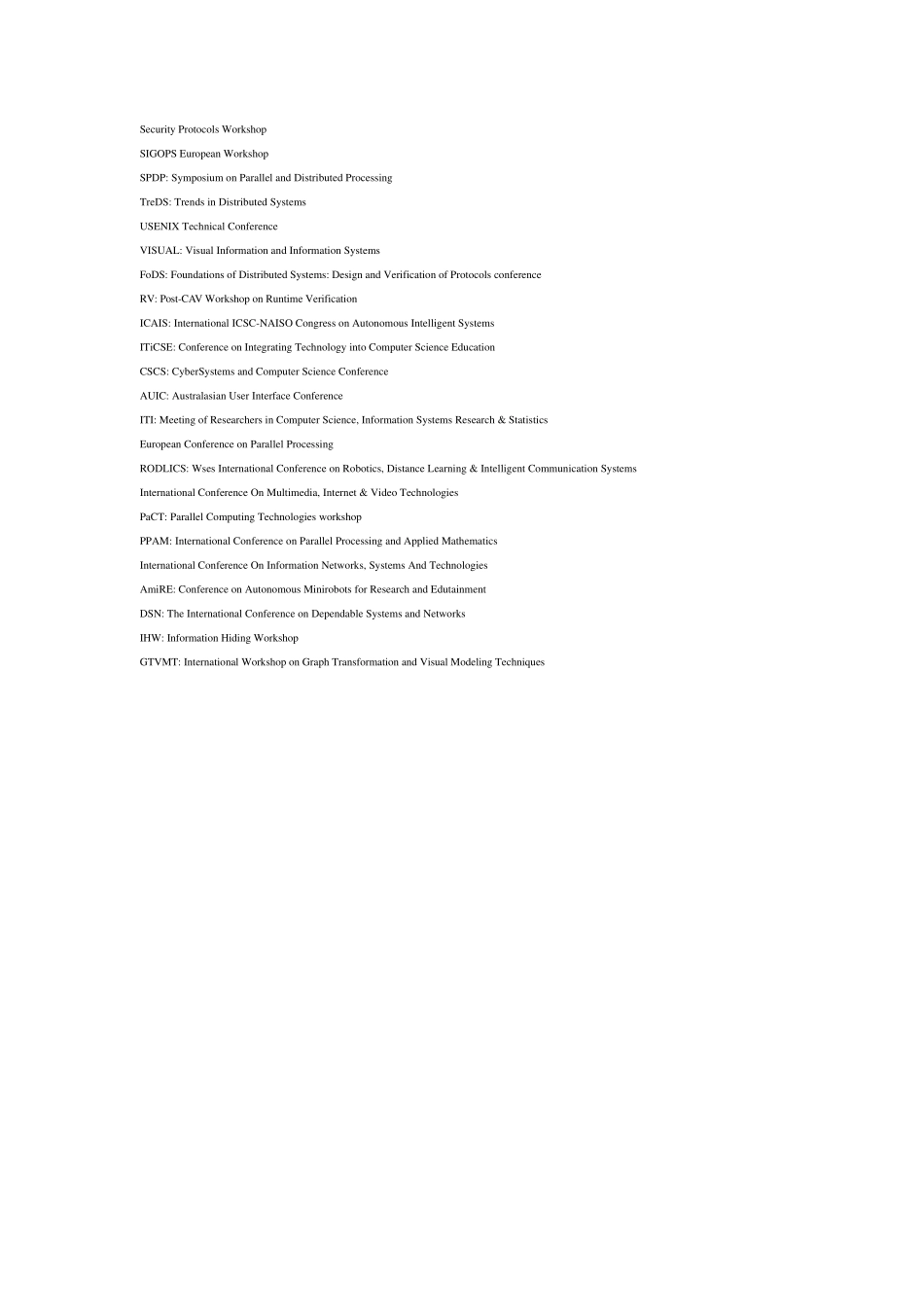 IEEE会议排名_第3页