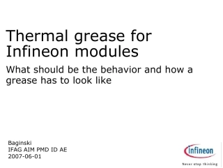 IGBT导热硅脂的涂抹及表面粗糙度要求