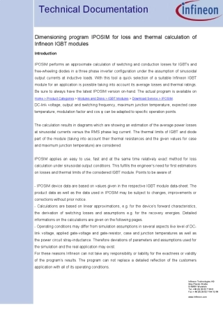 IGBT选型计算手册