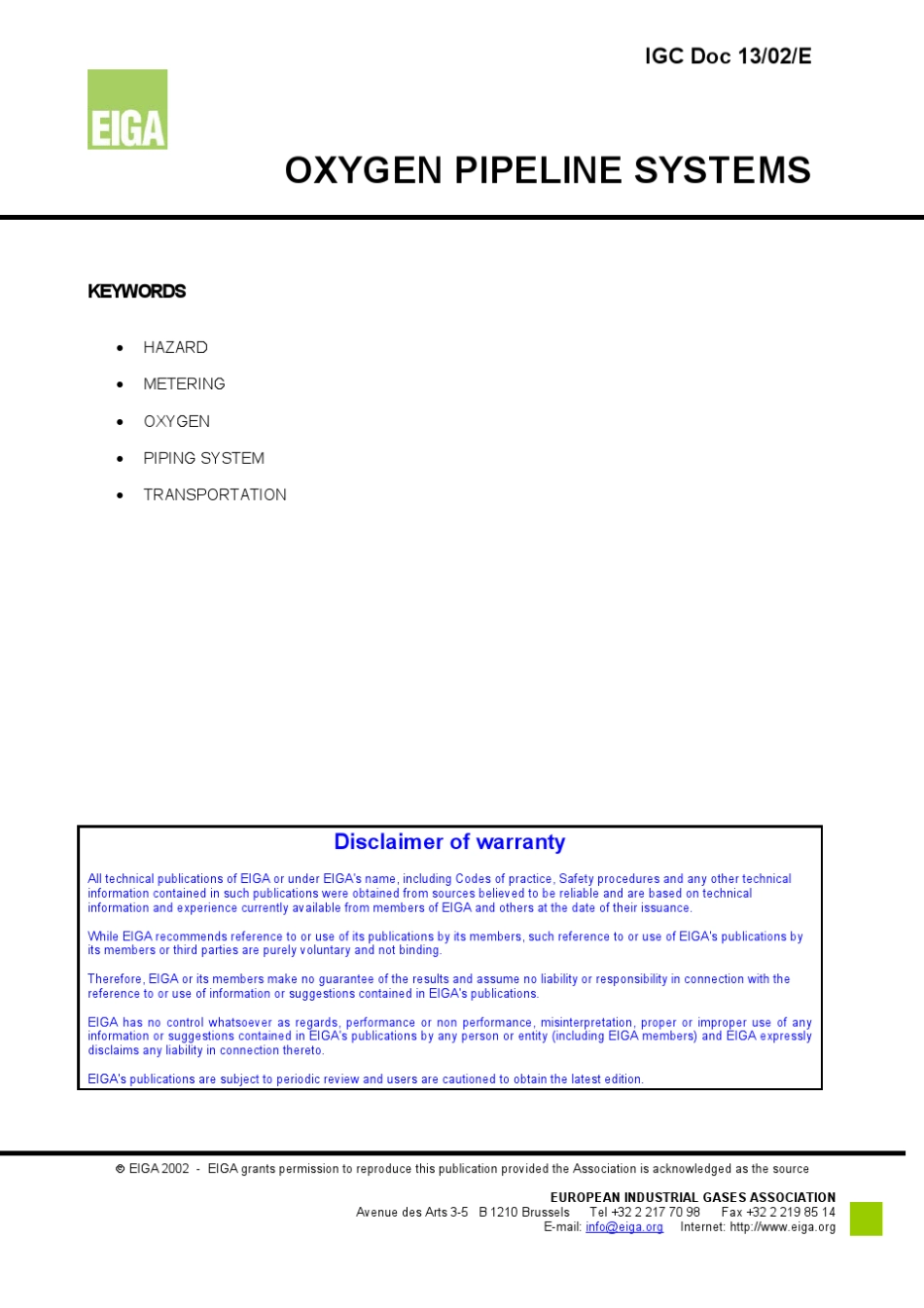 IGC13_02_E2002氧气管线系统规范(英文版)_第2页