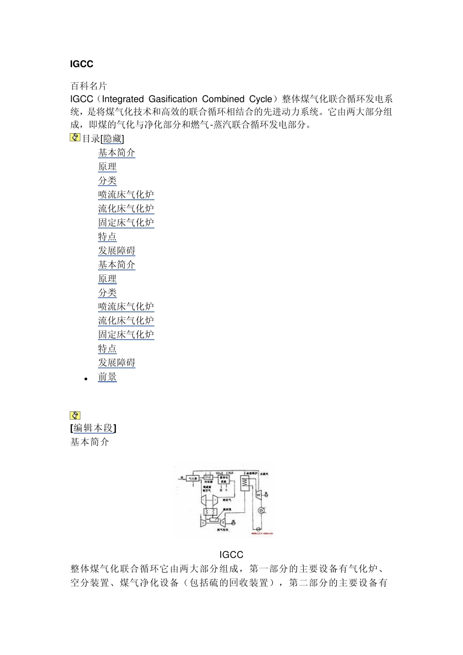 IGCC整体煤气化联合循环技术完整的资料_第1页