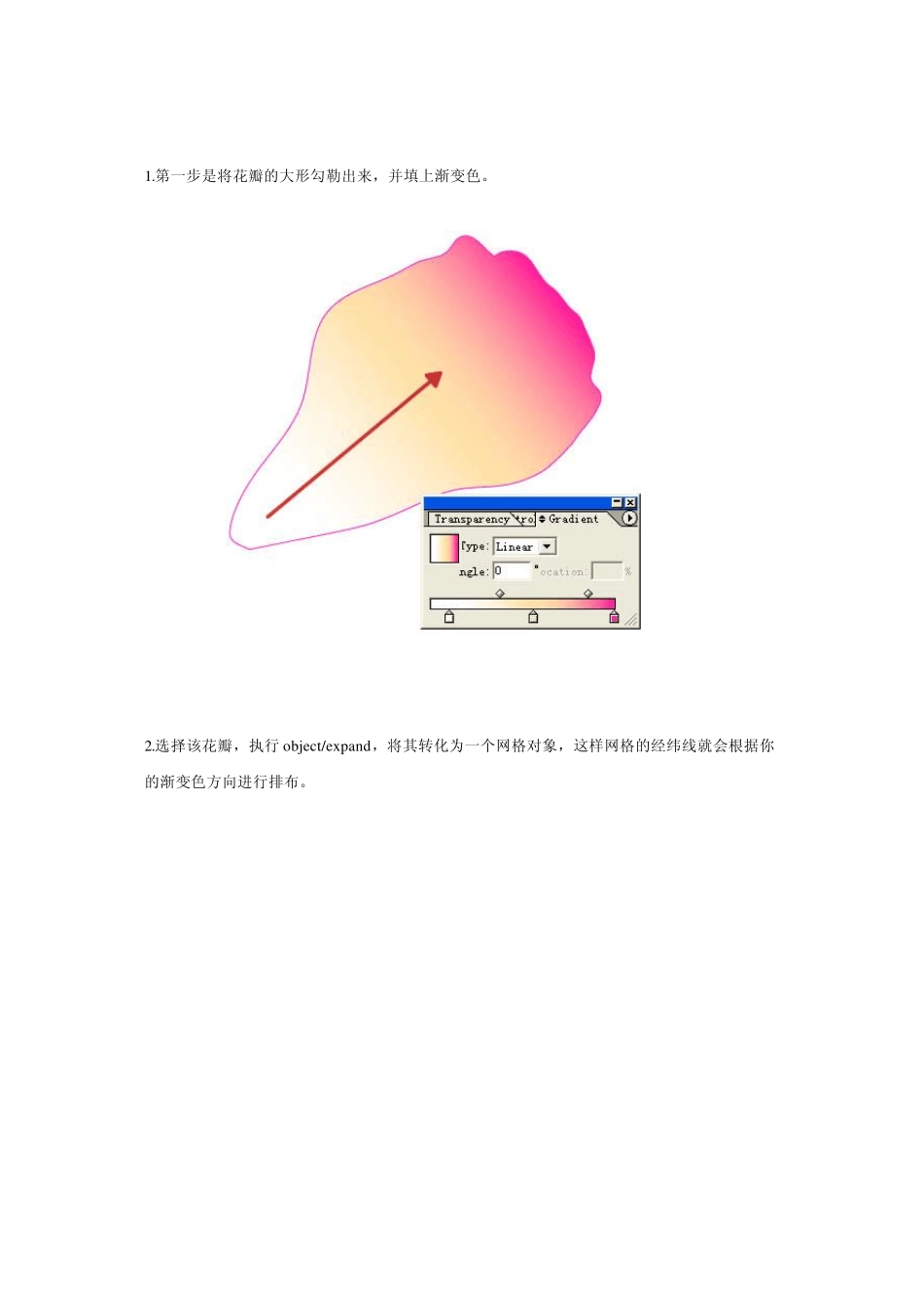 Illustrator教程Illustrator绘图技巧Illustrator经典实例Illustrator网格工具绘制逼真花瓣_第2页