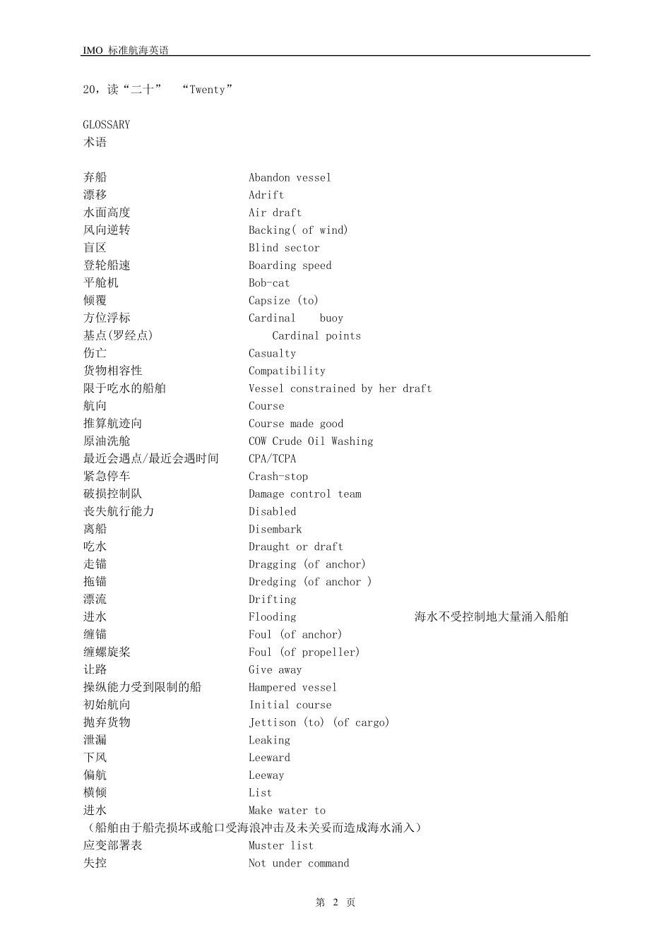 IMO标准航海英语_第2页