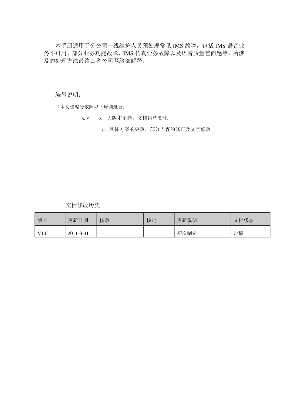 IMS故障处理简明指导手册(V1.0)_第2页