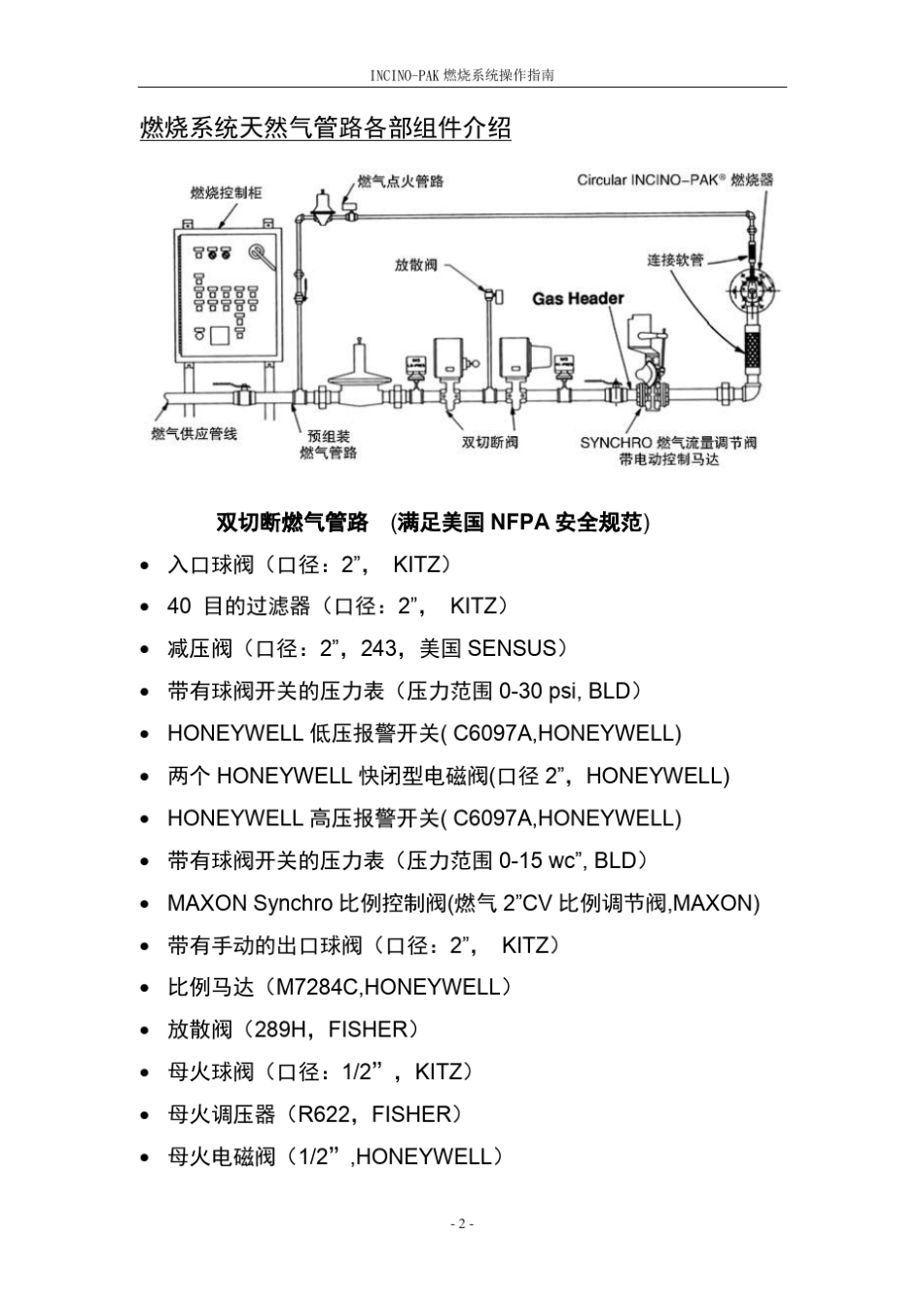 INCNOPAK燃烧系统操作指南_第3页