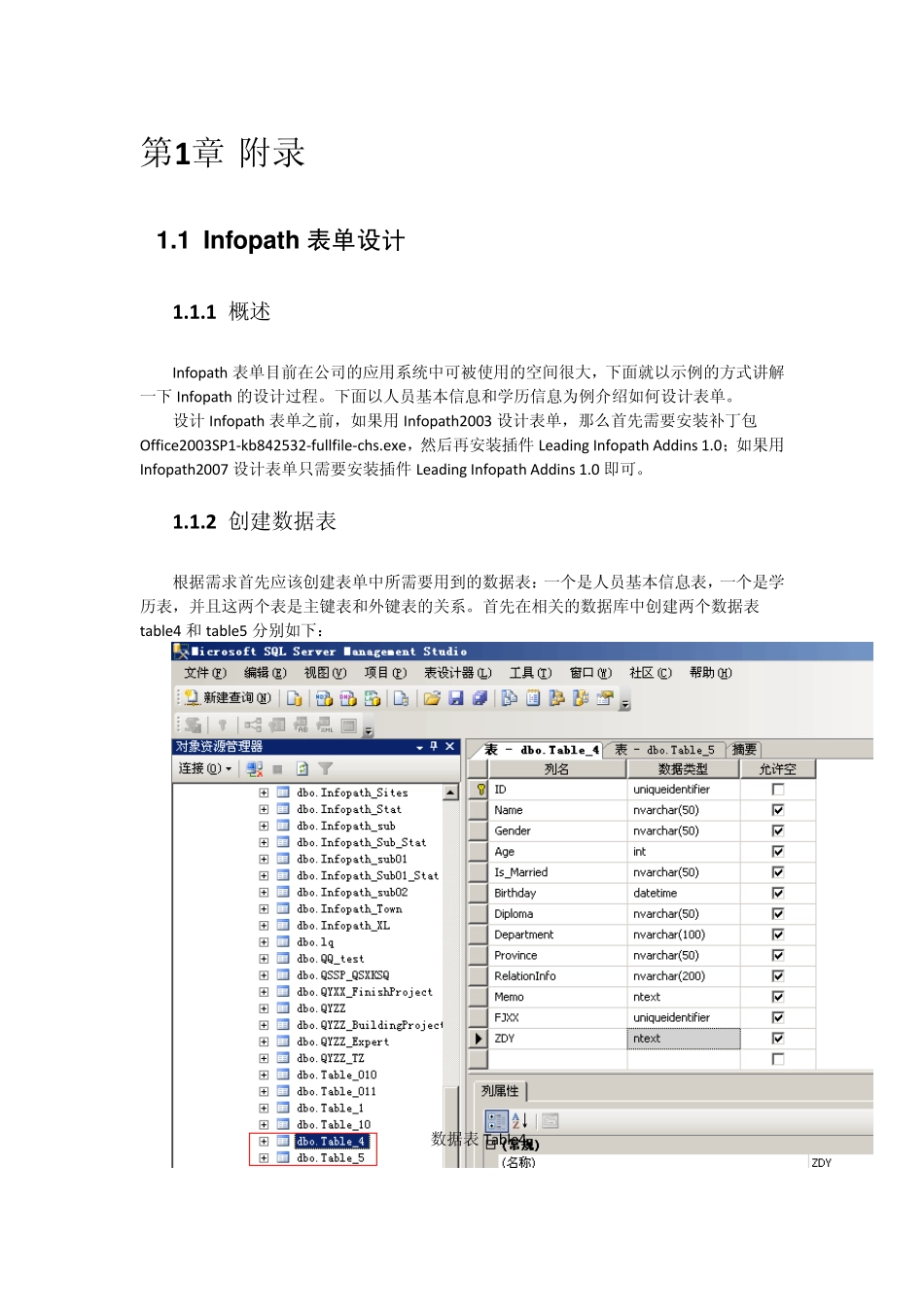 InfoPath表单制作附录_第1页