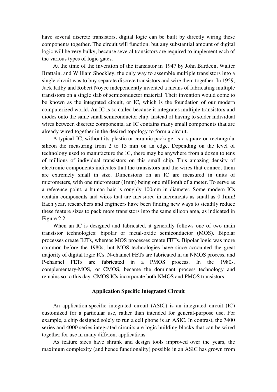 IntegratedCircuits(集成电路)电子信息类专业英语、计算机类专业英语文章_第2页