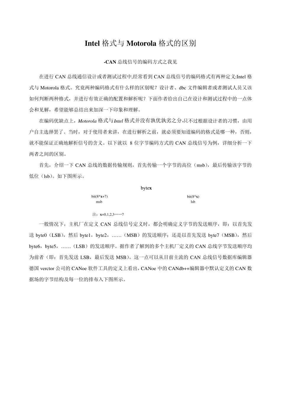 Intel与Motorola的编码格式区别_第1页