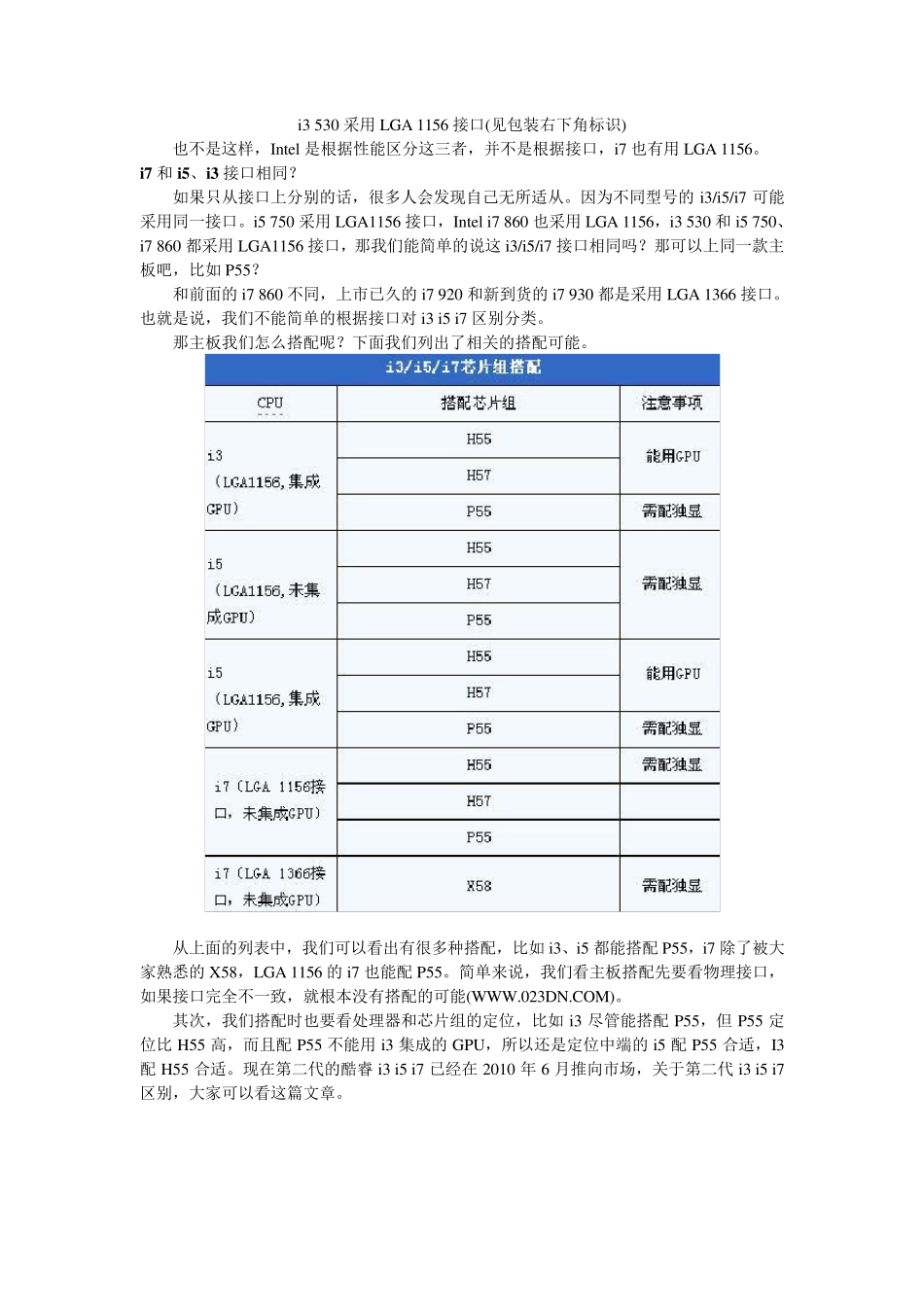Intel酷睿i3i5i7区别_第2页