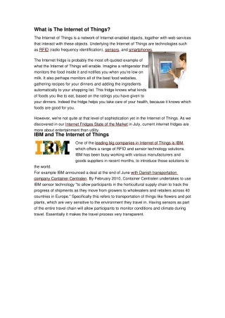 InternetOfThings物联网