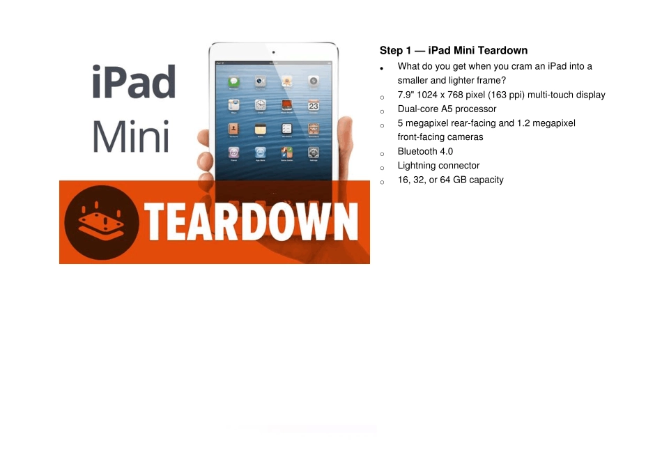 iPadmini拆解_第1页