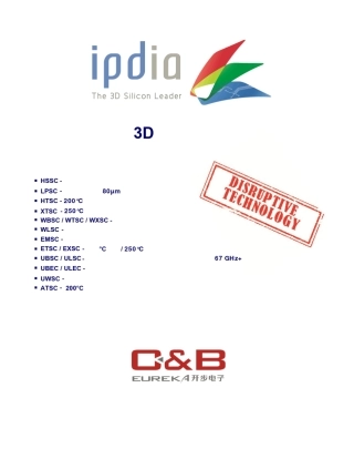 IPDiA硅电容技术资料