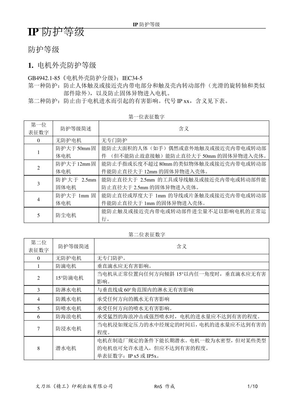 IP防护等级_第1页