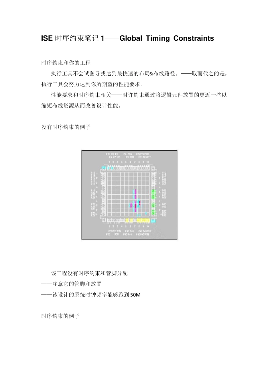 ISE时序约束笔记_中文翻译版_第1页