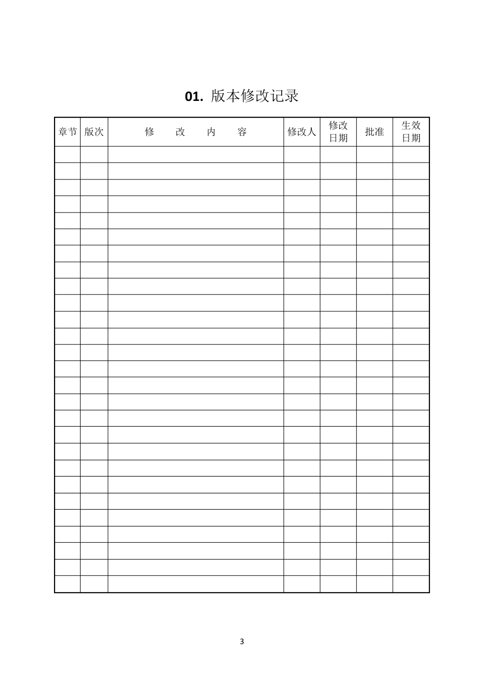 ISO13485质量手册_第3页