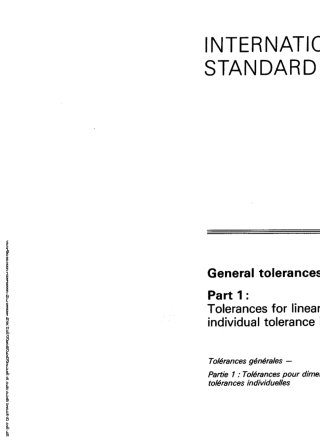 ISO27681公差标准