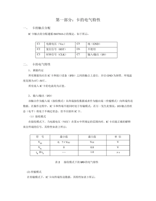 ISO7816(传输协议)