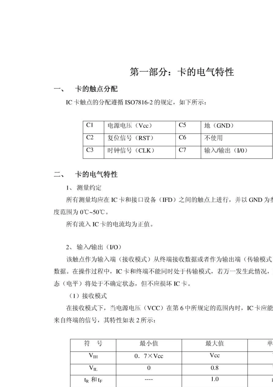ISO7816传输协议详尽中文版_第1页