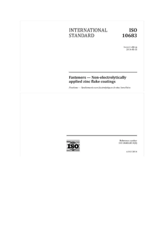 ISO_106832014紧固件非电解锌片涂层