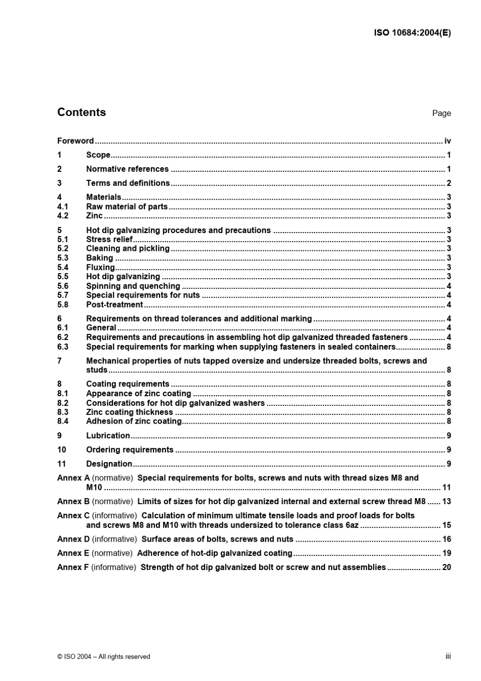 ISO_106842004__紧固件.热浸镀锌涂层_第1页