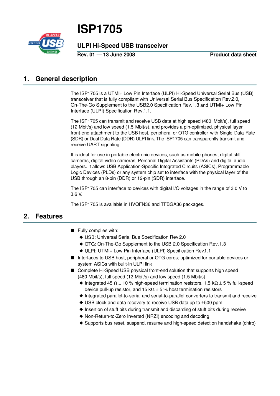 ISP1705恩智浦英语资料免费下载_第1页