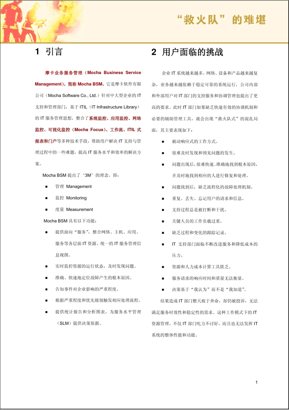 ITSM系统摩卡系统介绍_第2页